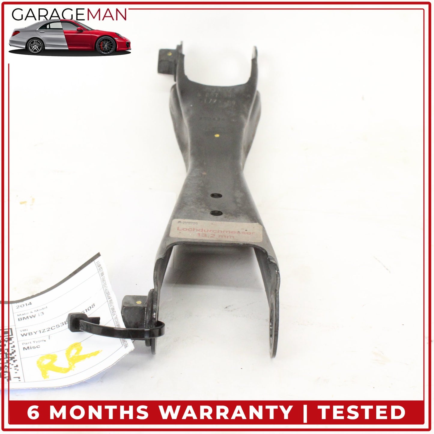 2014-2021 BMW i3 I01 Rear Left or Right Side Trailing Control Arm 6867880 OEM