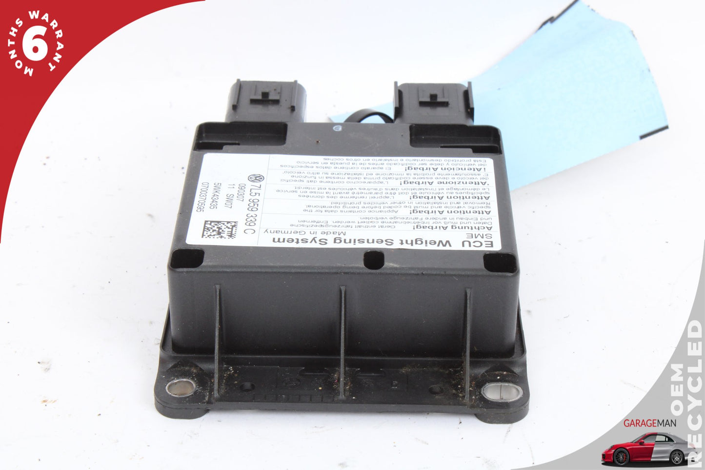 2003-2010 Porsche Cayenne 955 957 Front Right Weight Sensor Control Module OEM