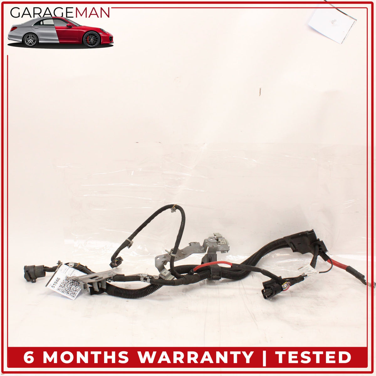 2015-2017 Mercedes-Benz S550e W222 Engine Starter Motor Wire Wiring Harness OEM