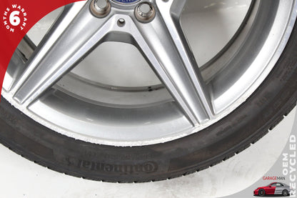 2015-2018 Mercedes W205 C300 Rear Wheel Tire Rim 8.5Jx18H2 ET49 2054011200 OEM