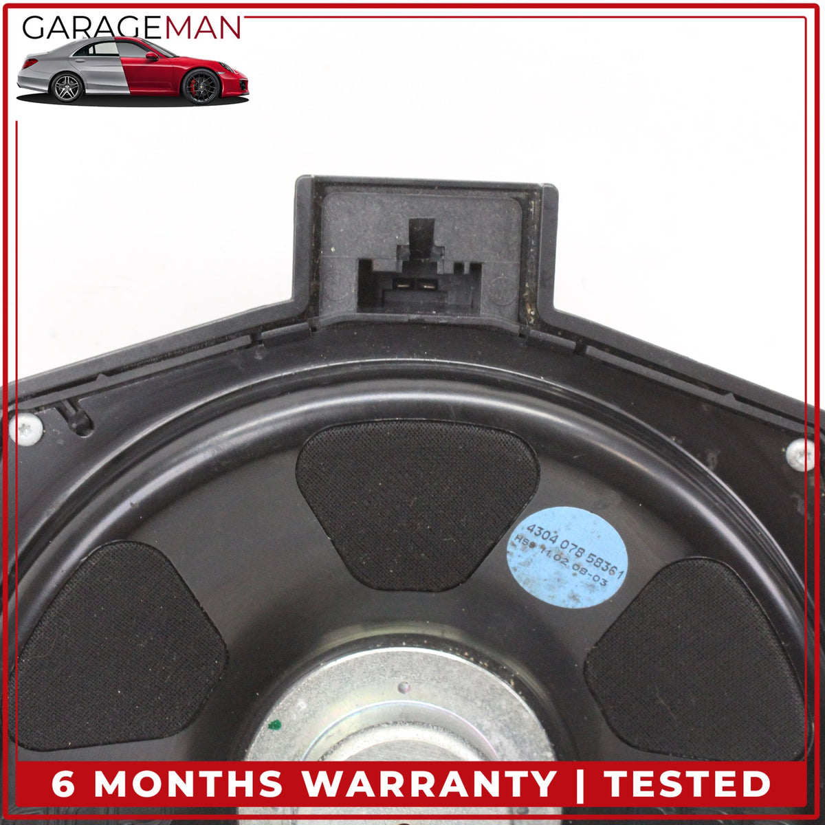 2007-2013 BMW X5 E70 Front Left and Right Underseat Audio Subwoofer Speaker OEM