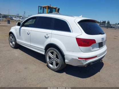 Parting Out- 2011 Audi Q7 S-Line- 157
