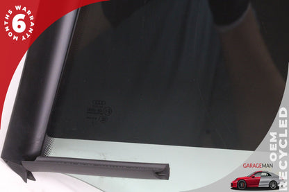 2010-2017 Audi RS5 A5 S5 Convertible Rear Right Side Quarter Window Glass OEM