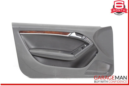 2008-2017 Audi A5 Quattro S5 Front Left Door Trim Panel 8T1867105 OEM