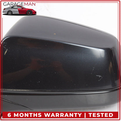 2012-2015 BMW 650i F06 Front Left Side Door Rear View Mirror w/ Camera Black OEM