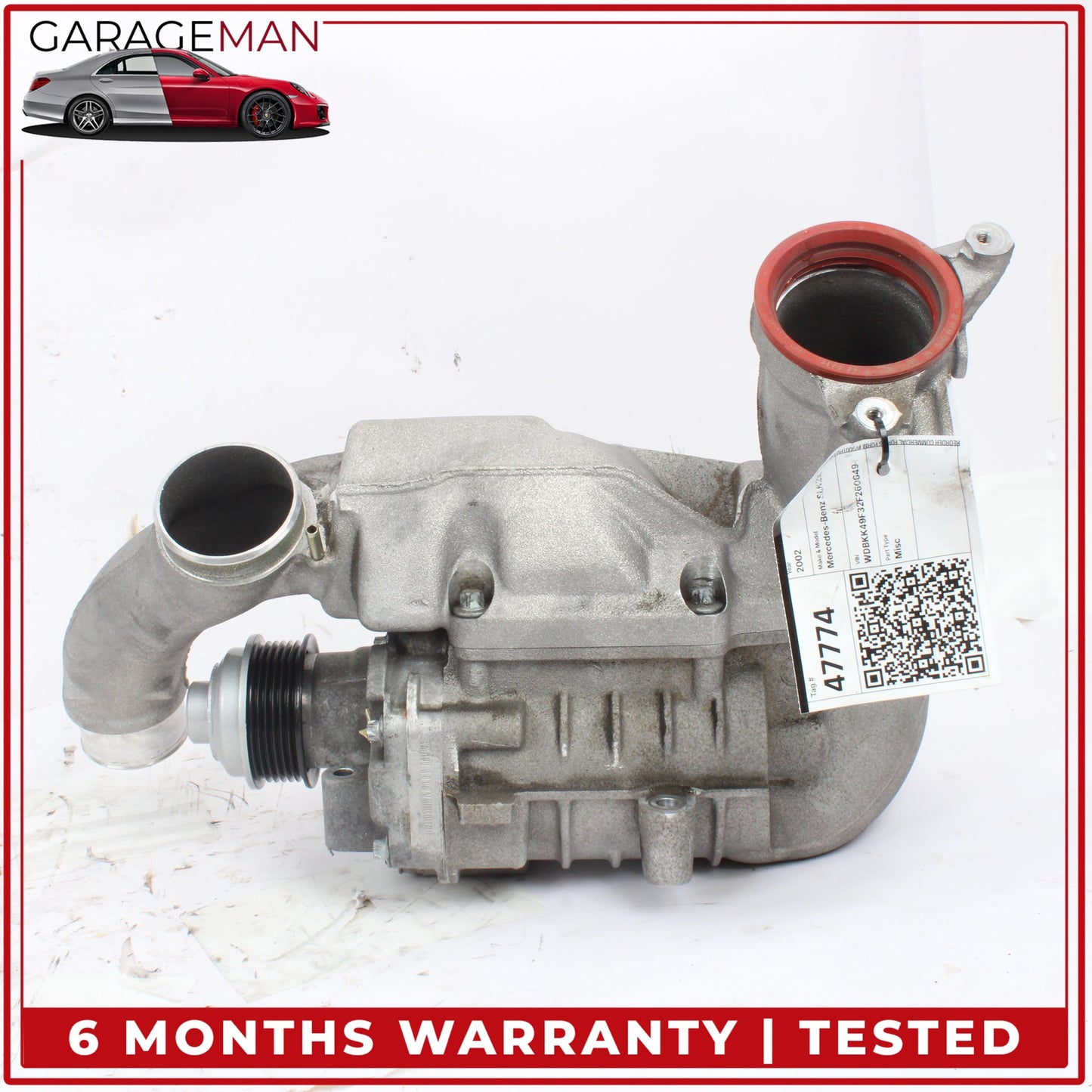 1997-2004 Mercedes R170 SLK230 Engine Supercharger Assembly 1110901080 OEM