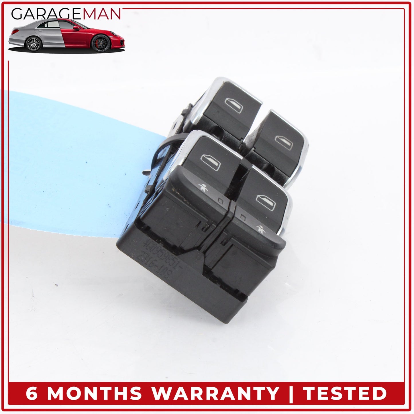 2012-2018 Audi A6 A7 Front Left Side Master Window Control Switch 4G0959851 OEM