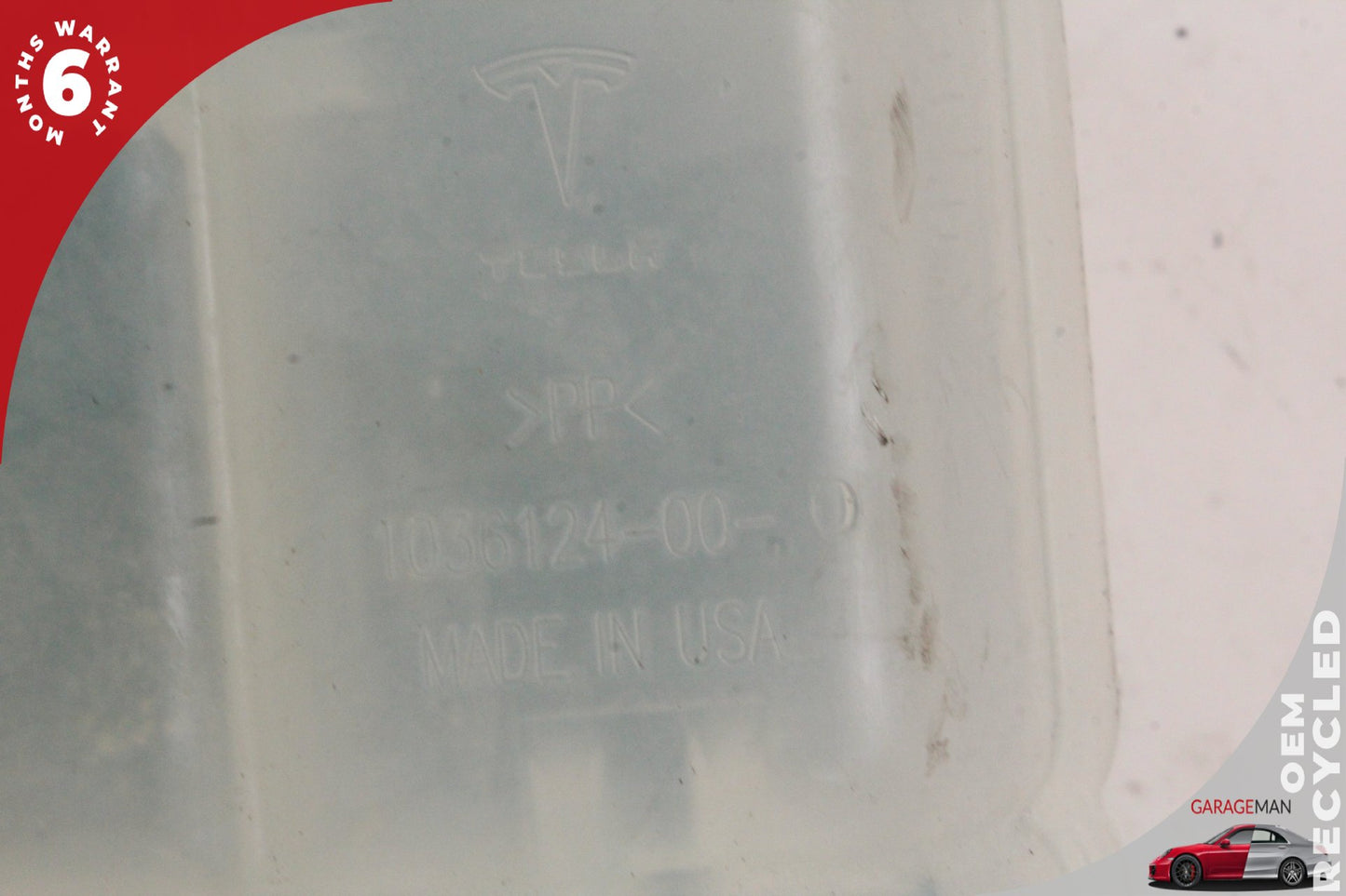 2012-2020 Tesla Model S Radiator Coolant Overflow Expansion Reservoir Tank OEM