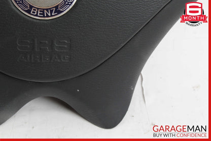 01-04 Mercedes R170 SLK320 SL500 Driver Steering Wheel Air Bag Airbag Black OEM