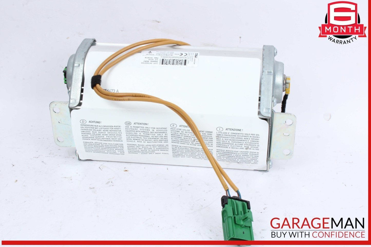 14-21 Maserati Ghibli Quattroporte Front Right Passenger Side Dashboard Airbag
