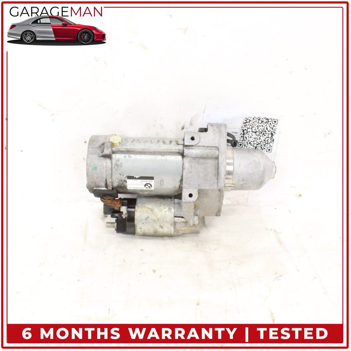 2013-2019 BMW 650i F06 Sedan Starter Motor 7612815 OEM