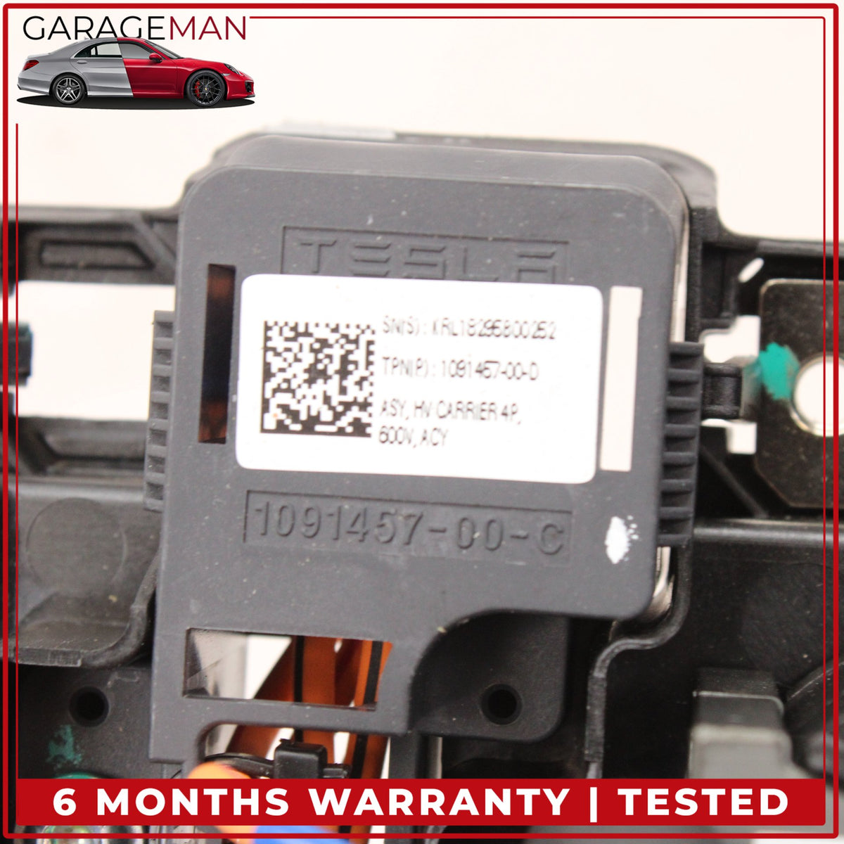 2017-2023 Tesla Model 3 Battery Module w/ Plug and Wiring Cable Connector OEM