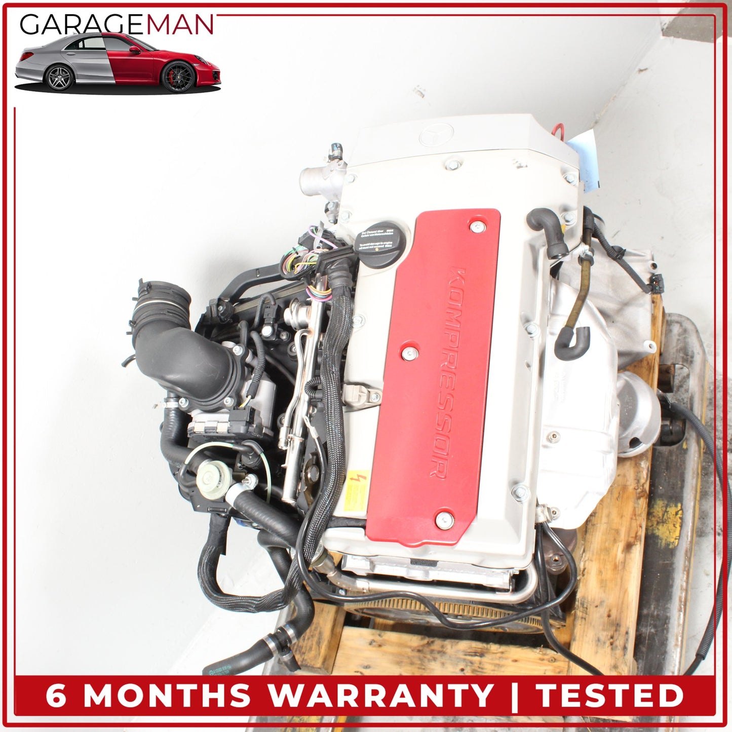 2001-2004 Mercedes R170 SLK230 2.3L M111 Engine Motor Assembly 111.983 OEM 52k