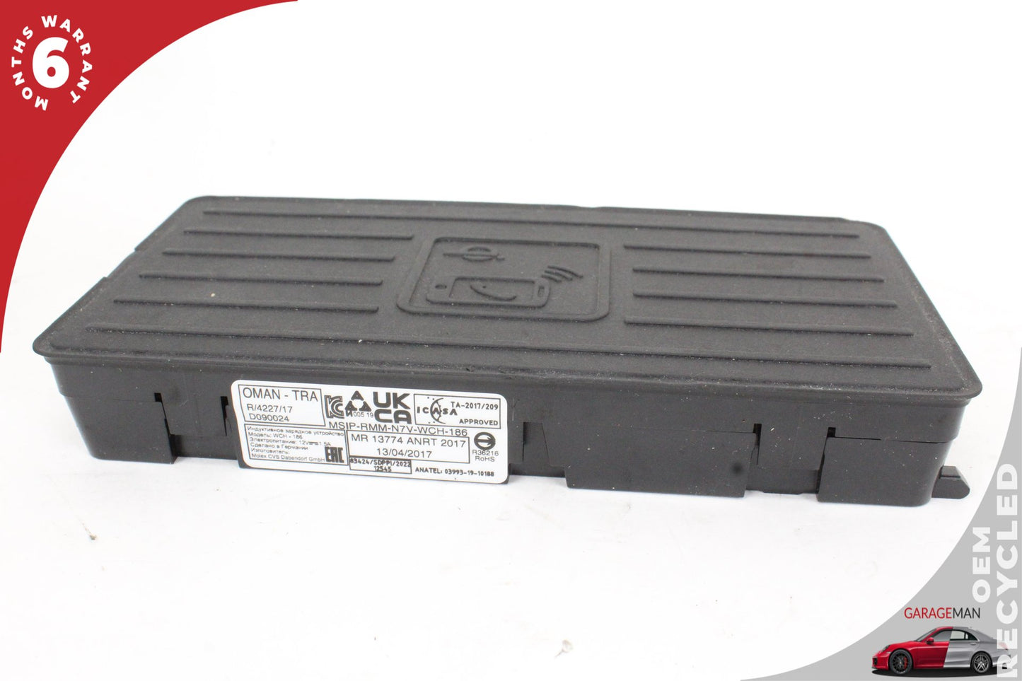 2022-2025 Audi A3 AWD Wireless Phone Charging Pad 4N0035502B OEM