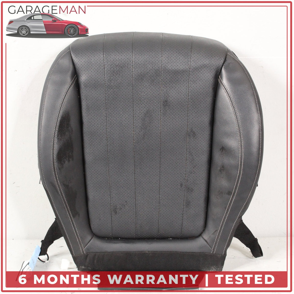 2017-2023 Mercedes W213 E300 Front Right Lower Bottom Seat Cushion Black OEM