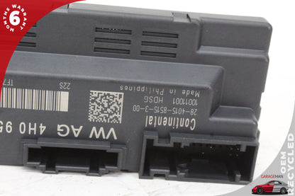 2011-2018 Audi A8 Trunk Boot Tailgate Control Module 4H0959107 OEM
