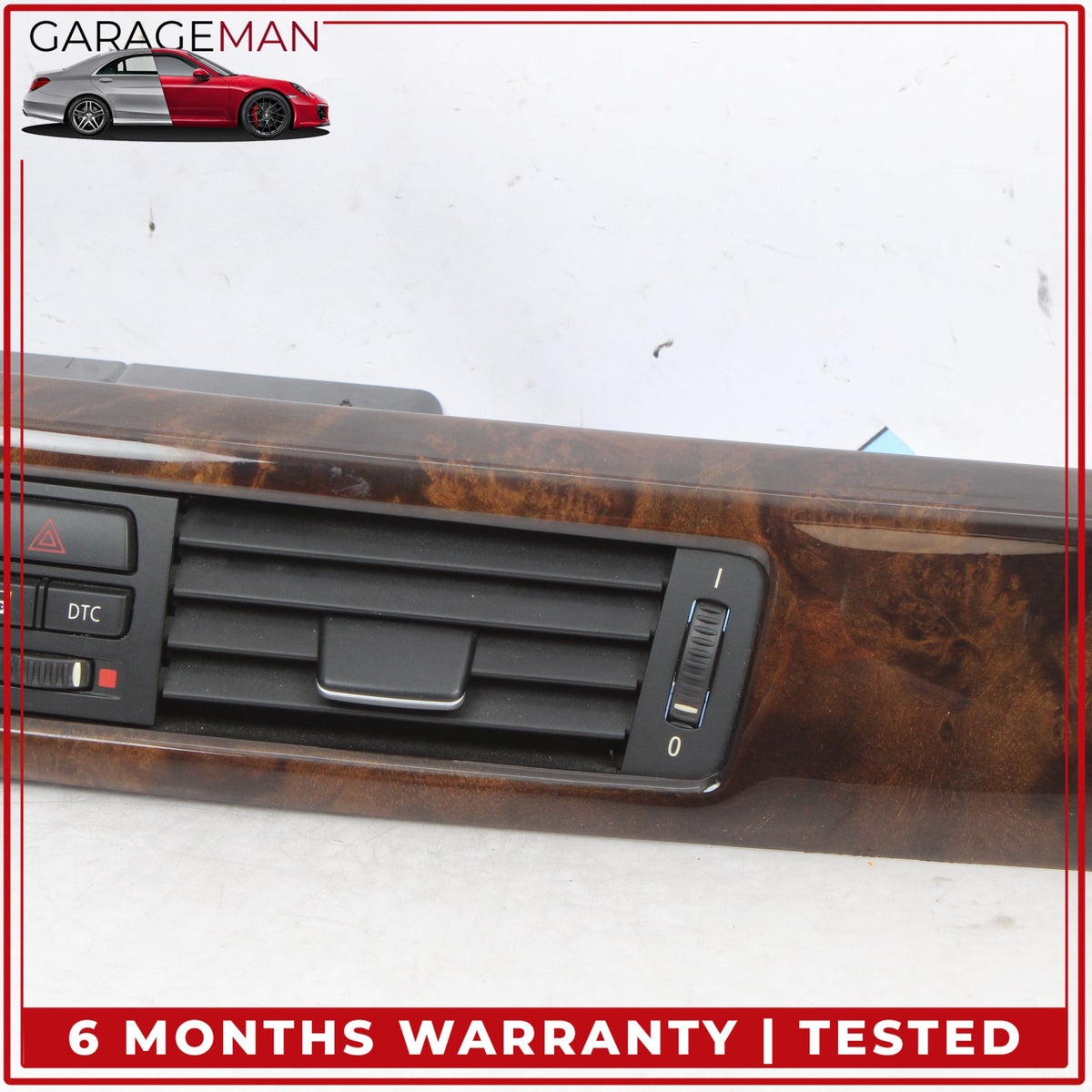 2007-2011 BMW 335i E90 Center Dashboard Dash Trim w/ Vent 7132851