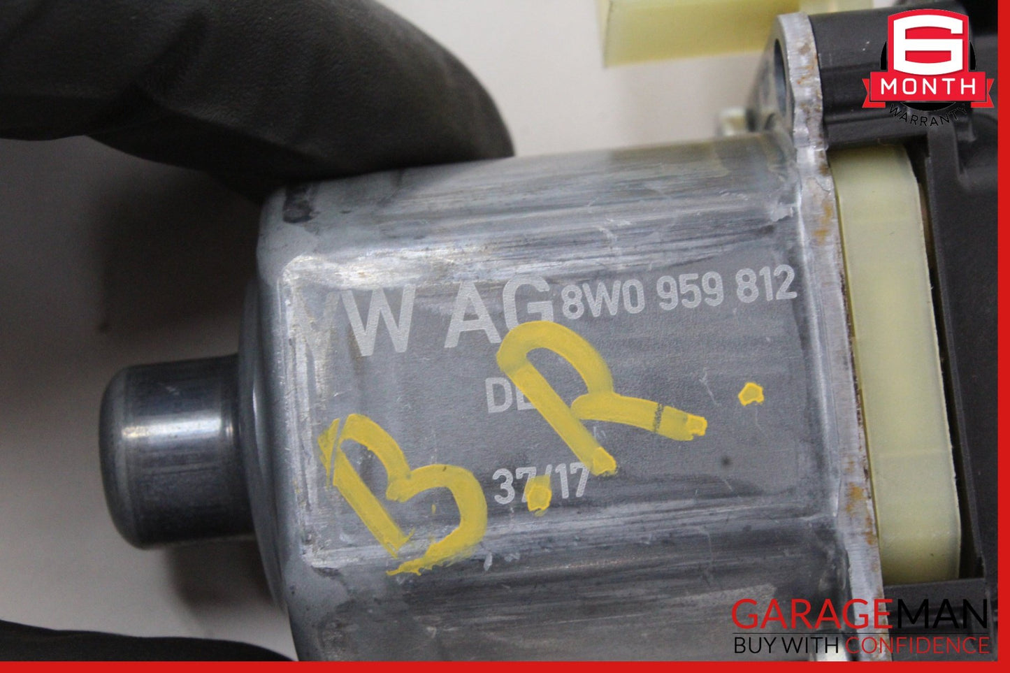 2017-2024 Audi A4 Sedan Rear Right Window Regulator Motor 8W0959812 Genuine