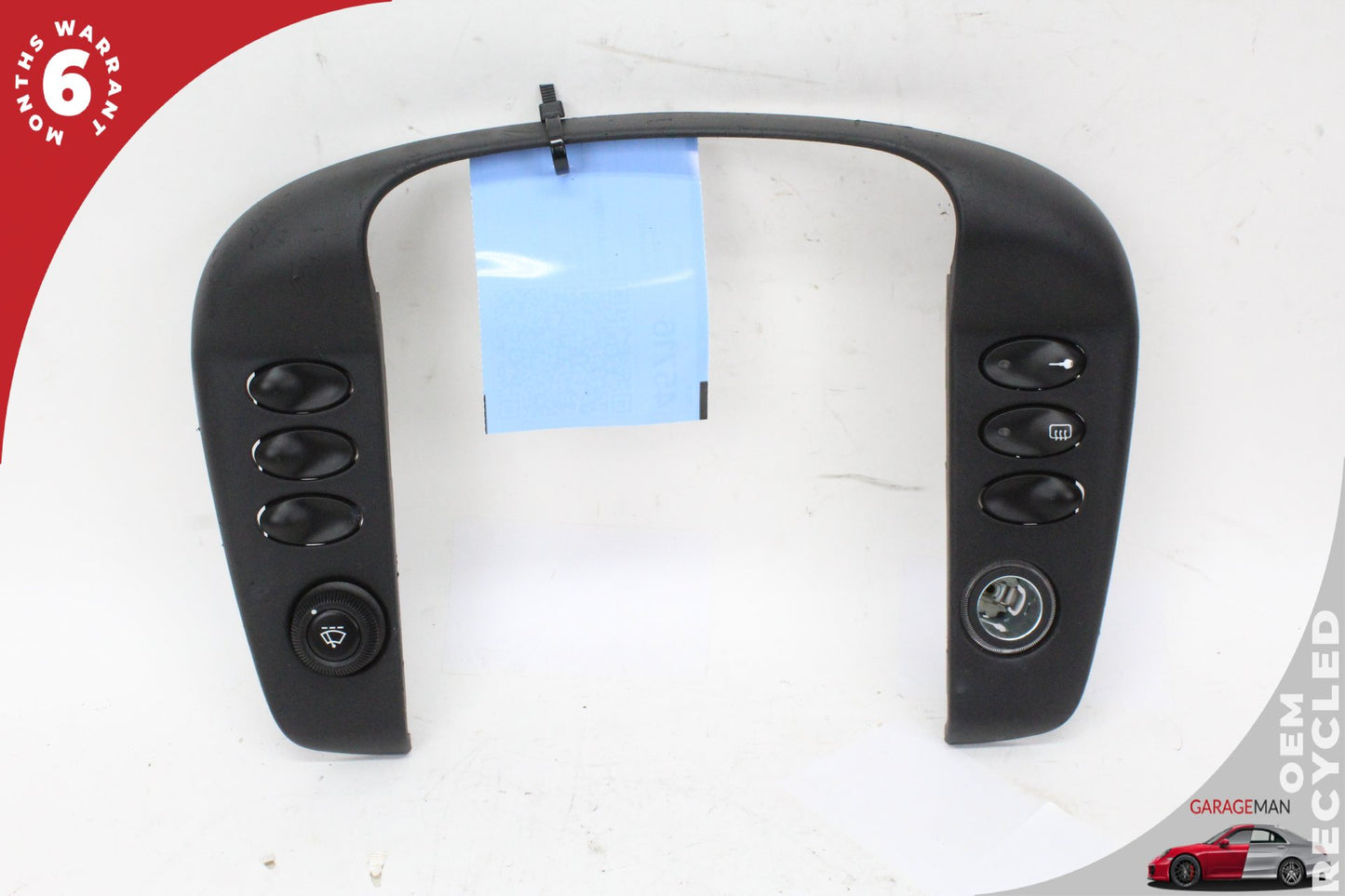 1999-2005 Porsche 911 996 RWD Dashboard Radio Bezel Trim 99655223306 OEM