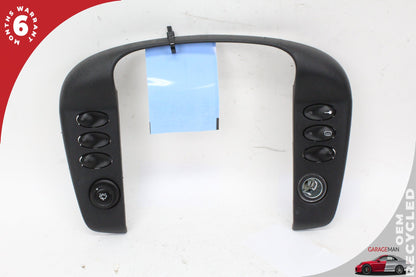 1999-2005 Porsche 911 996 RWD Dashboard Radio Bezel Trim 99655223306 OEM