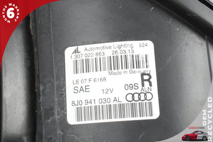 2008-2015 Audi TT Quattro Front Right Side Xenon Head Light Lamp 8J0941030AL OEM