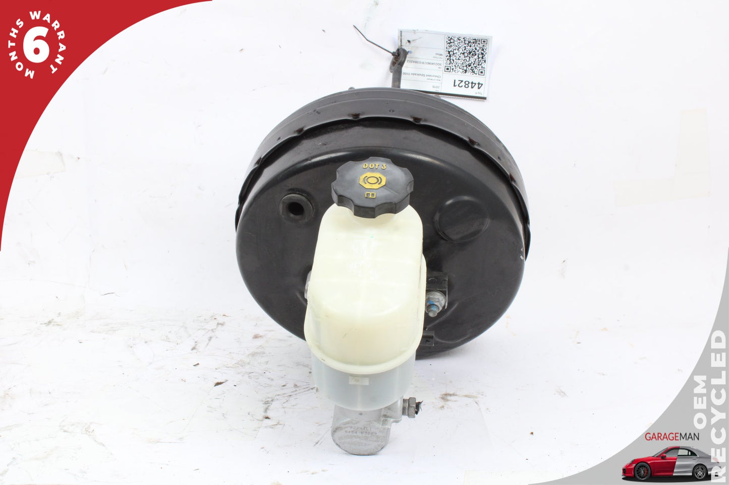 2014-2020 Chevrolet Silverado 1500 Power Brake Booster Master Cylinder 23135220