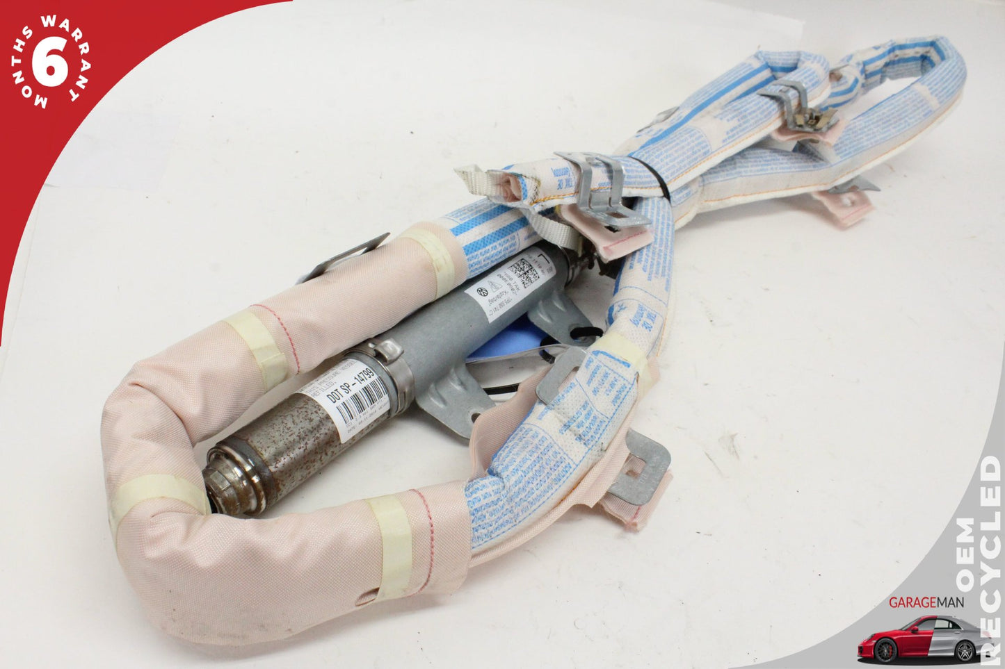 2011-2018 Porsche Cayenne 958 Left Driver Side Upper Roof Curtain Air Bag OEM
