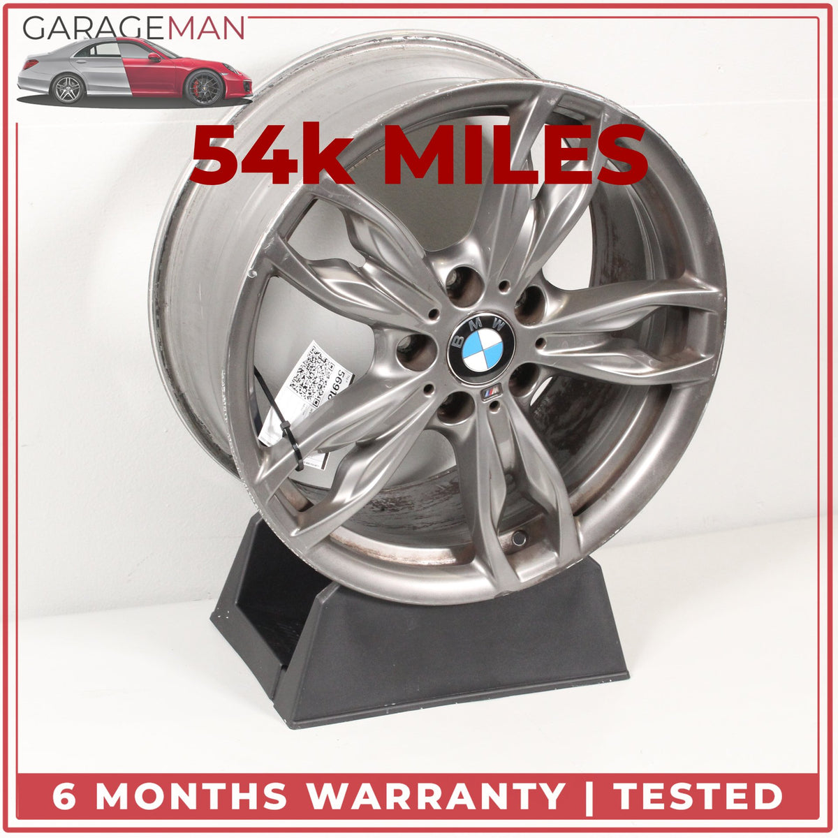 2014-2021 BMW M235i F22 M Double Spoke 436 Wheel Rim Rear (8Jx18 ET52) OEM