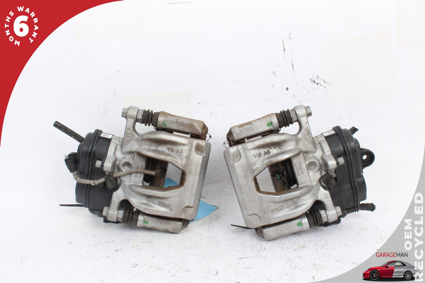 2018-2024 Audi Q5 SQ5 Rear Left and Right Side Brake Caliper Set 80A615406 OEM