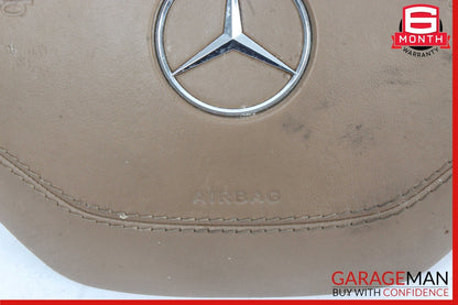 07-10 Mercedes W216 CL550 CL500 S550 Steering Wheel Airbag Air Bag Brown OEM
