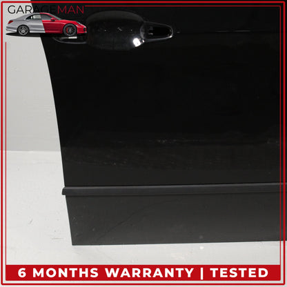 2007-2013 BMW X5 E70 Front Right Side Door Shell Black w/ Window Regulator OEM