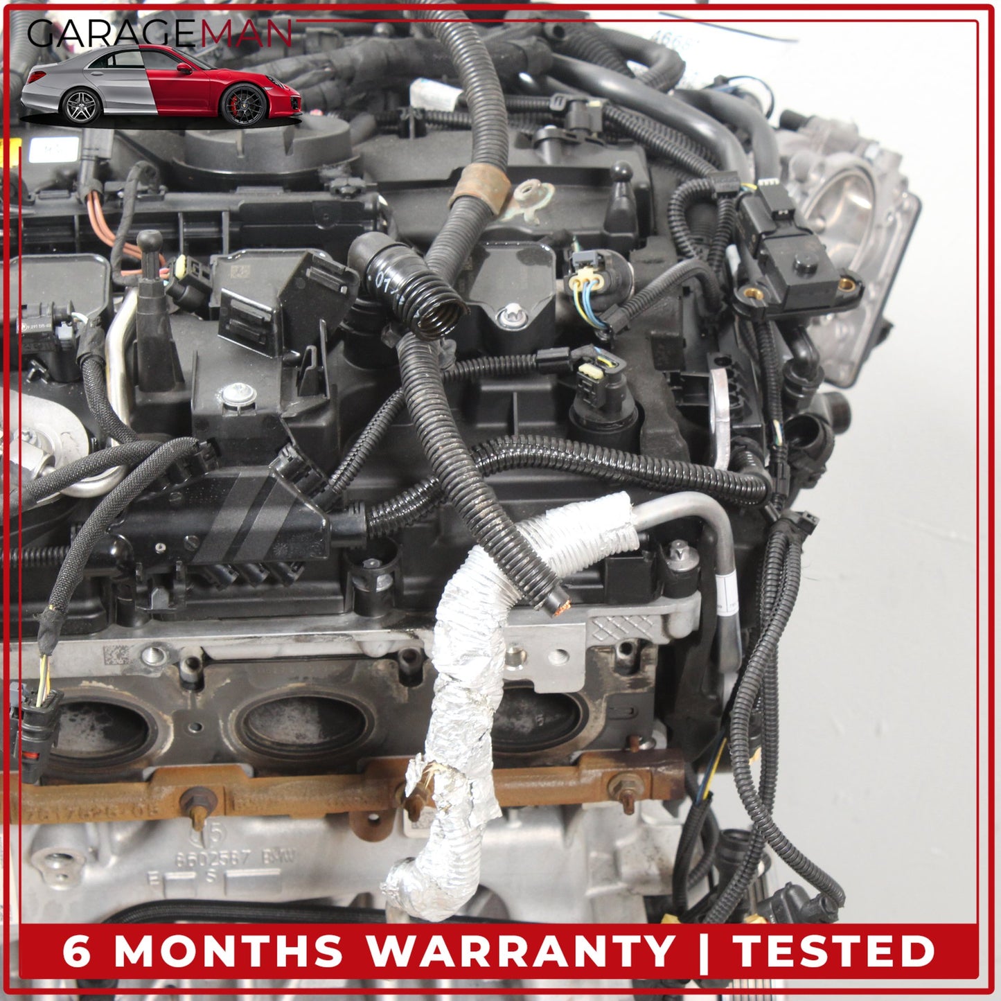 2016-2021 BMW 430i F36 AWD 2.0L I4 Engine Motor Assembly B46B20B mileage 80k
