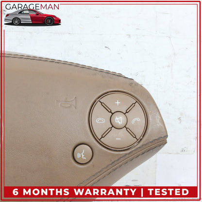 2010-2014 Mercedes W221 S550 Front Left Side Steering Wheel Airbag Brown OEM