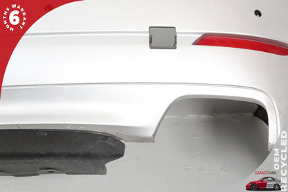 2011-2013 BMW 550i F10 Sedan Rear Bumper Cover 7238520 Titansilber Metallic