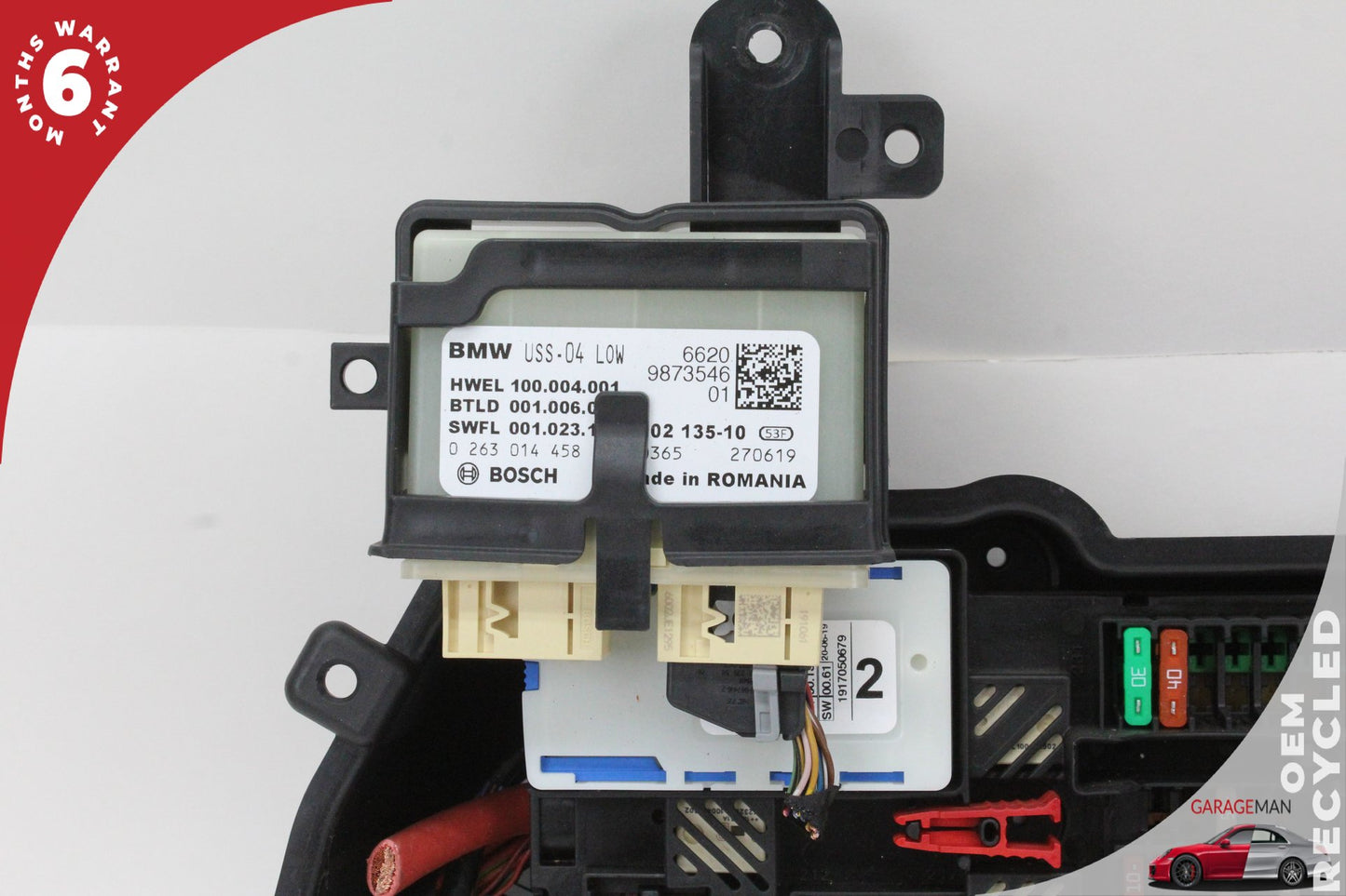 2019-2024 BMW 330i G20 Relay Fuse Box Module w/ Parking Distance Sensor Module 8734161