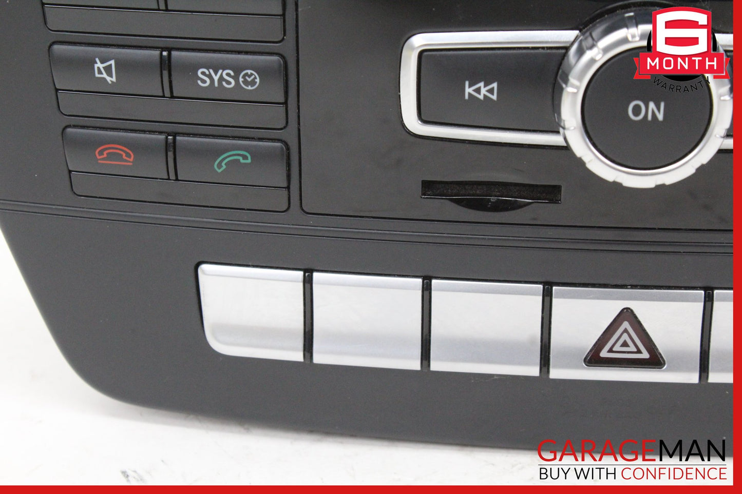 2012-2015 Mercedes W204 C250 Dash Navigation Command Head Unit DVD CD Audio OEM