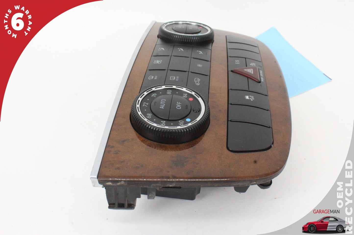 2010-2013 Mercedes-Benz R350 W251 Center Dash AC Heater Temperature Switch Panel