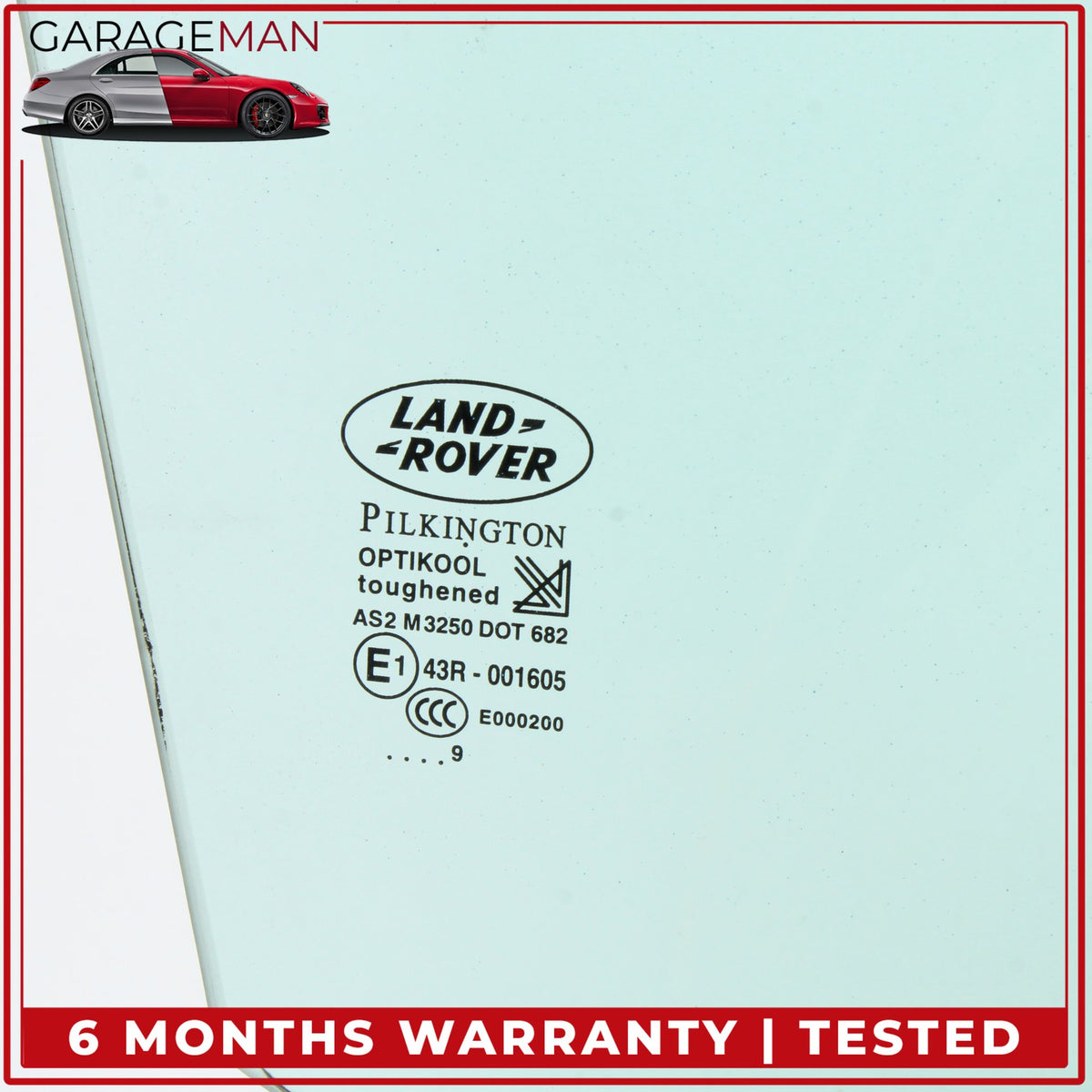 2005-2016 Land Rover LR4 SUV Front Right Window Glass LR040916
