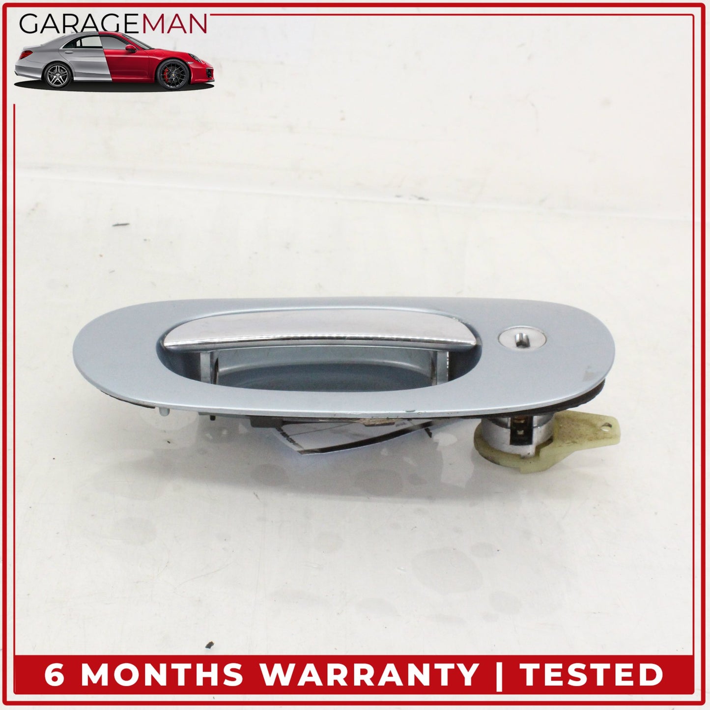 1997-2006 Jaguar XK8 Front Left Driver Side Exterior Door Handle Light Blue OEM