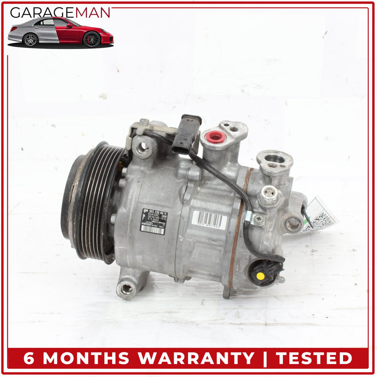 2015-2020 Mercedes W205 C300 AC A/C Air Conditioning Compressor 0032306911 OEM