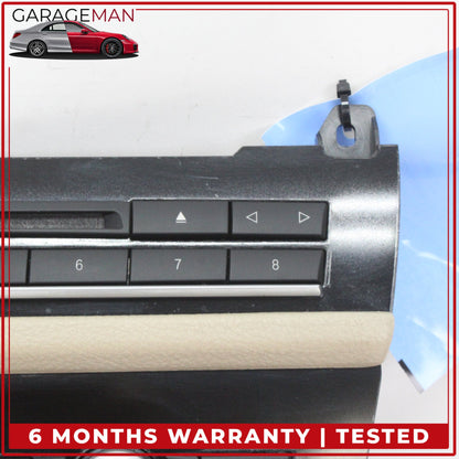 2011-2016 BMW 550i Front AC Climate Control Panel Audio CD Player 9236480 OEM
