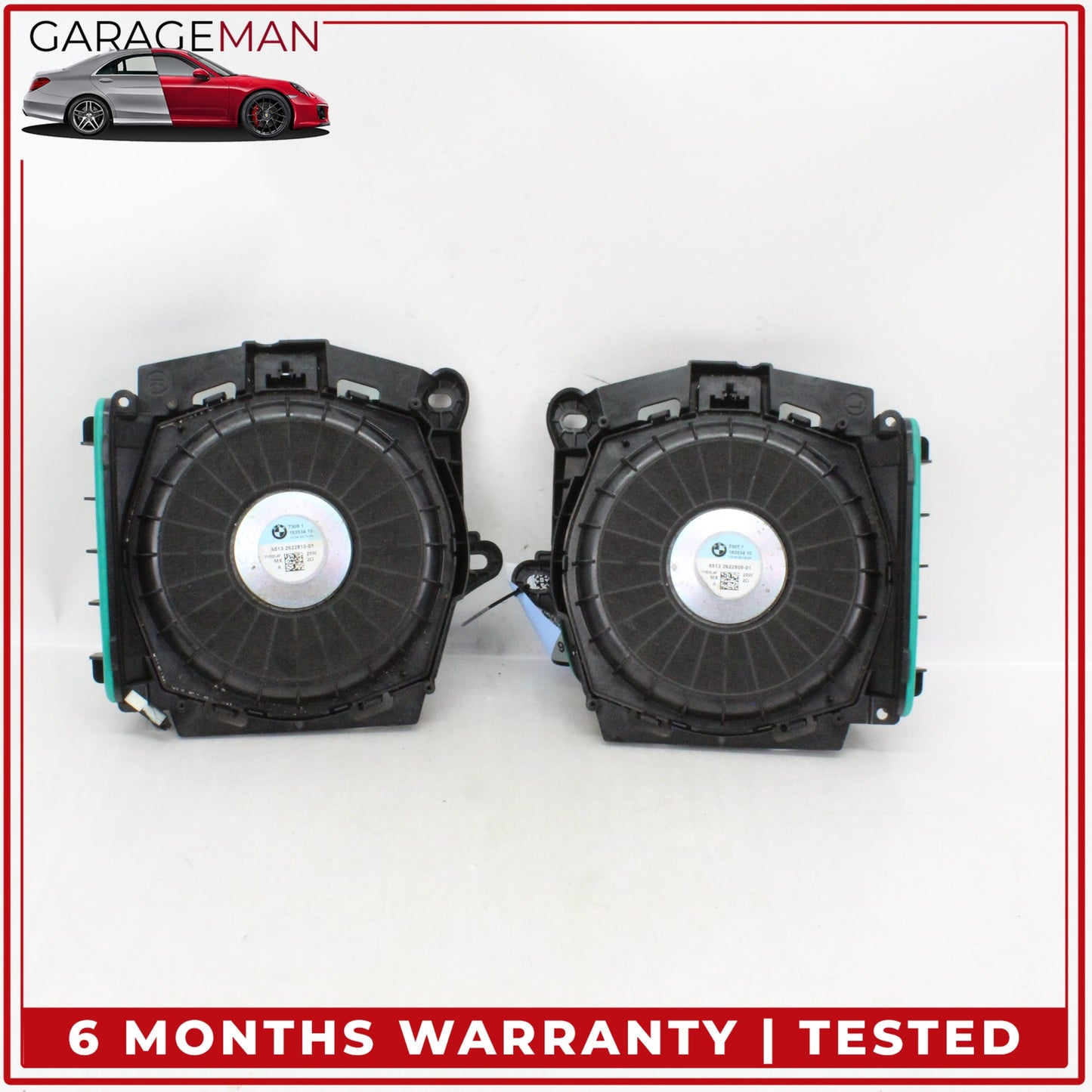 2019-2025 BMW 330i Rear Left and Right Side Audio Subwoofer Speaker 2622809 OEM