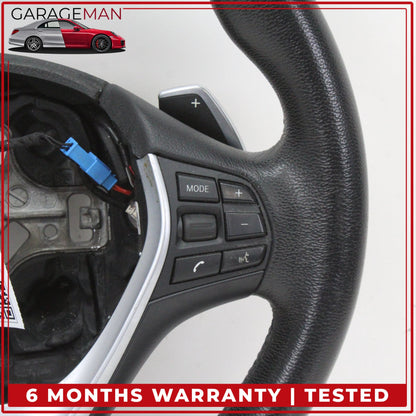 2014-2020 BMW 430i Front Left Steering Wheel w/ Paddle Shifters 62562150E OEM