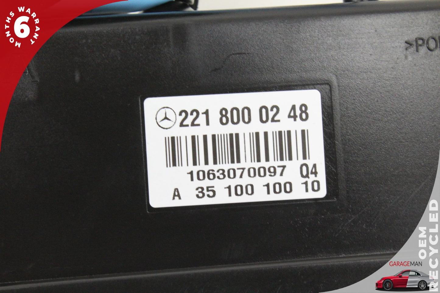 2007-2014 Mercedes W221 S550 S400 Trunk Seat Lumbar Vacuum Pump 2218000248 OEM