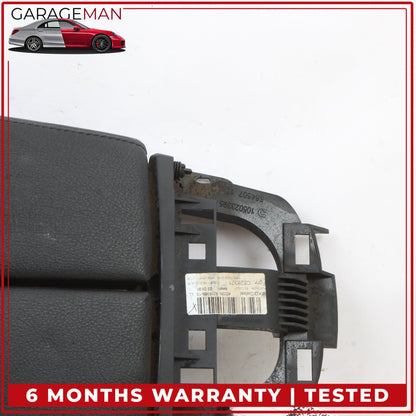 2012-2018 BMW 650i F13 Front Center Armrest Lid Cover Black Nappa 9216385 OEM