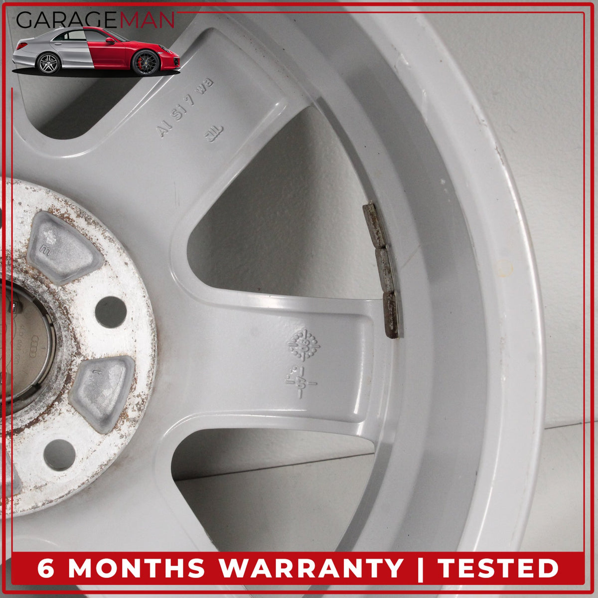 2007-2015 Audi Q7 4L Front or Rear Side Wheel Rim 7.5JX18H2 ET53 4L0071498 OEM