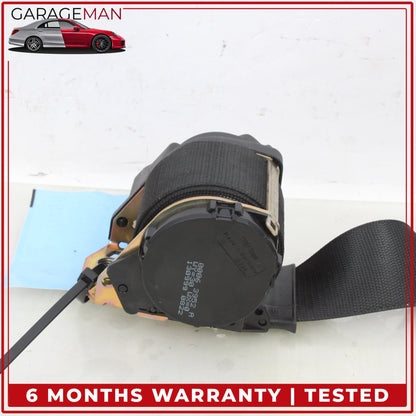 1999-2005 Porsche 911 Carrera 996 Rear Right Passenger Side Seat Belt Black OEM