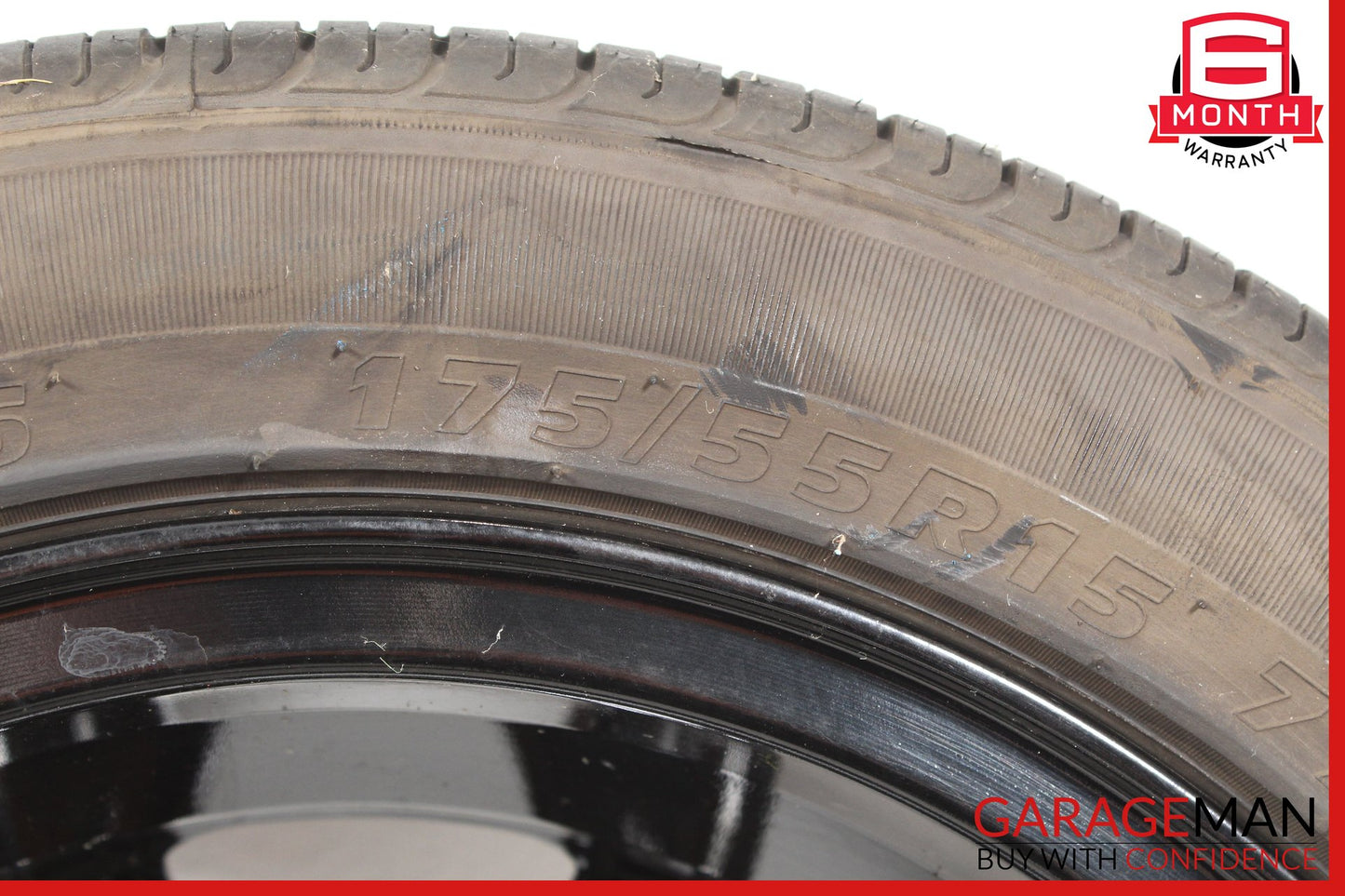 2008-2015 Smart Fortwo 451 Rear Left or Right Wheel Rim Tire 15'' 5.5Jx15H2 ET22