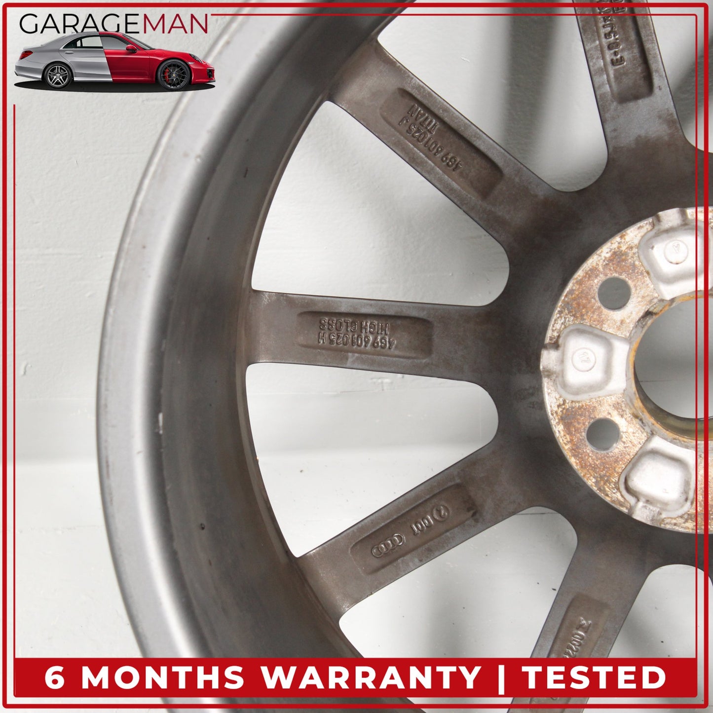 2016-2018 Audi A6 S6 Front or Rear Wheel Rim 8.5JX19 H2 ET43 4G9601025H OEM