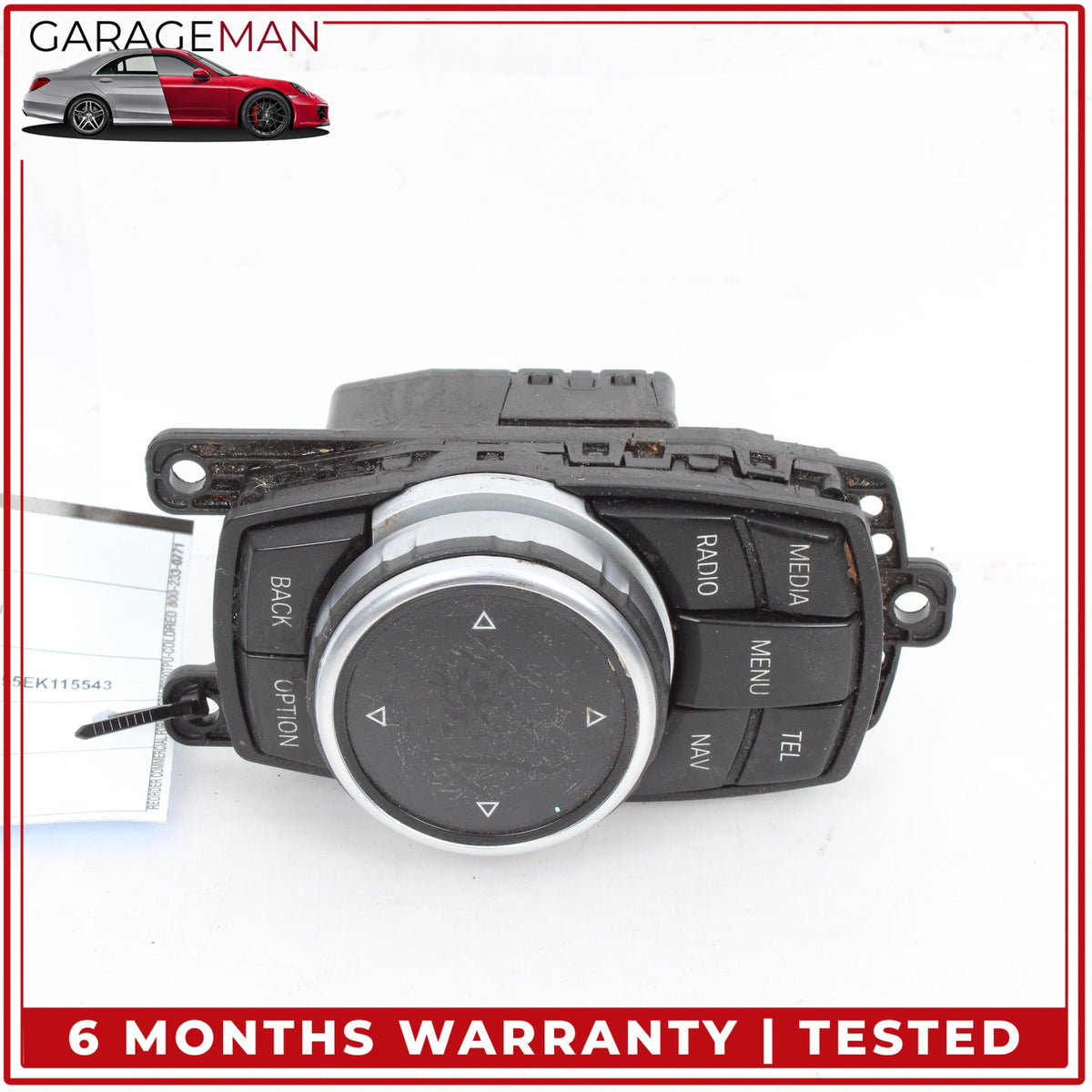 2012-2018 BMW 328i Center Console iDrive Navigation Control Switch 9332285 OEM